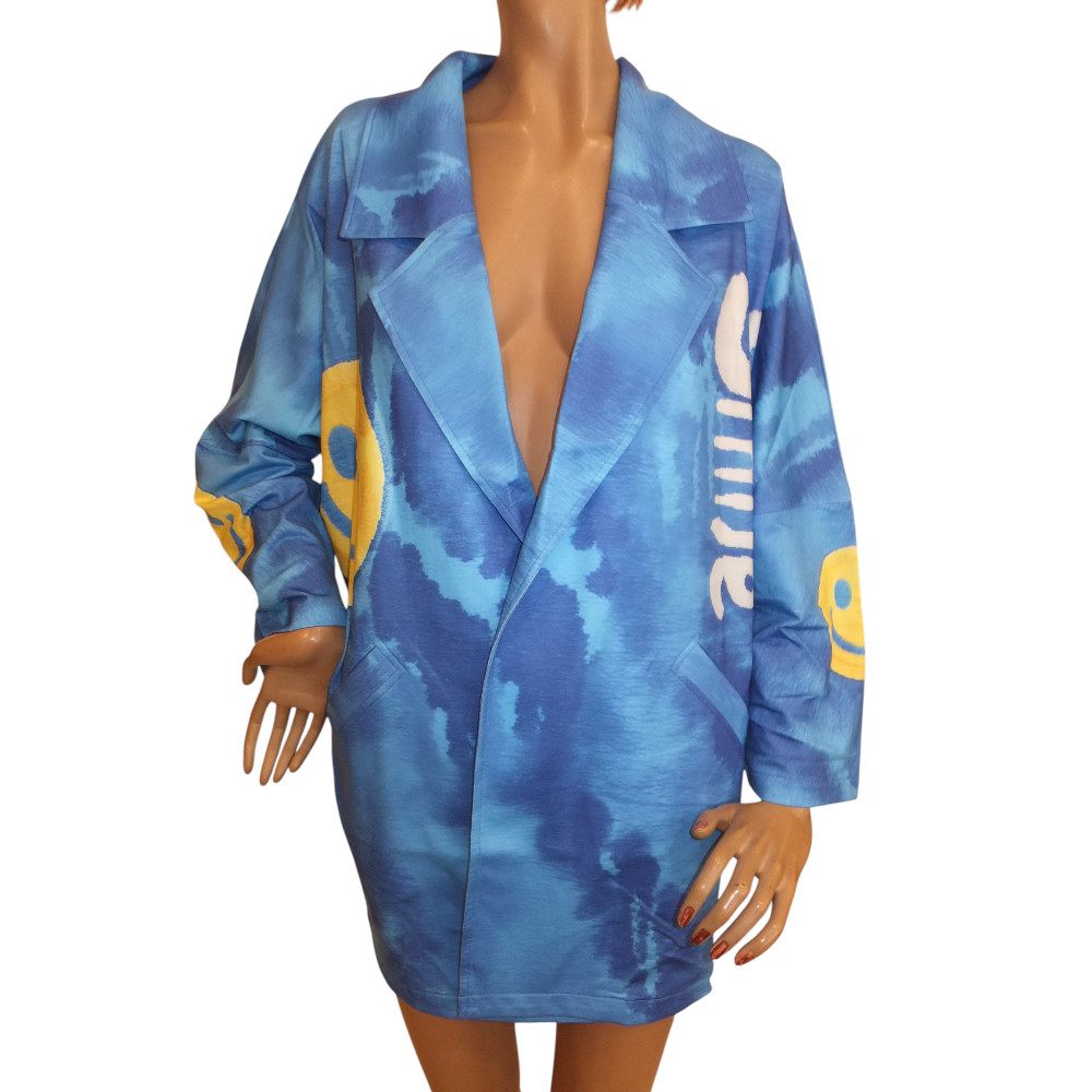 10135MJ6 Missy Smile Jacke blau one size 10135MJ6 Missy Smile Jacke blau one size
