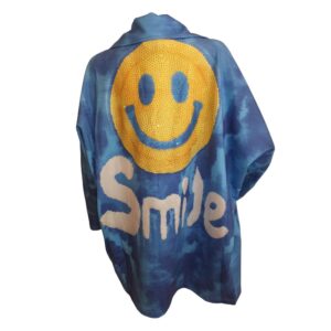 10135MJ6 Missy Smile Jacke blau one size 10135MJ6 Missy Smile Jacke blau one size