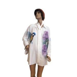 10145MB6 Missy Bluse Eisvogel weiß Gr 38-46 10145MB6 Missy Bluse Eisvogel weiß Gr 38-46