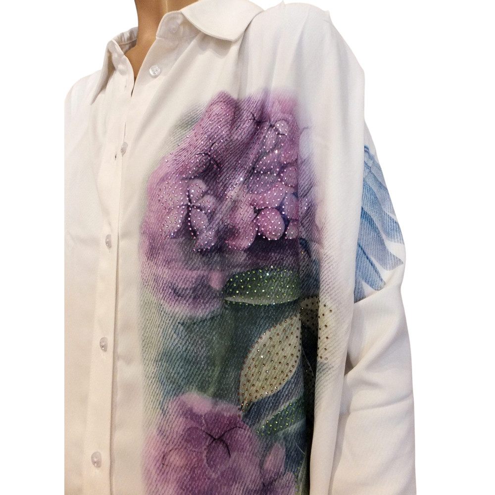 10145MB6 Missy Bluse Eisvogel weiß Gr 38-46 10145MB6 Missy Bluse Eisvogel weiß Gr 38-46