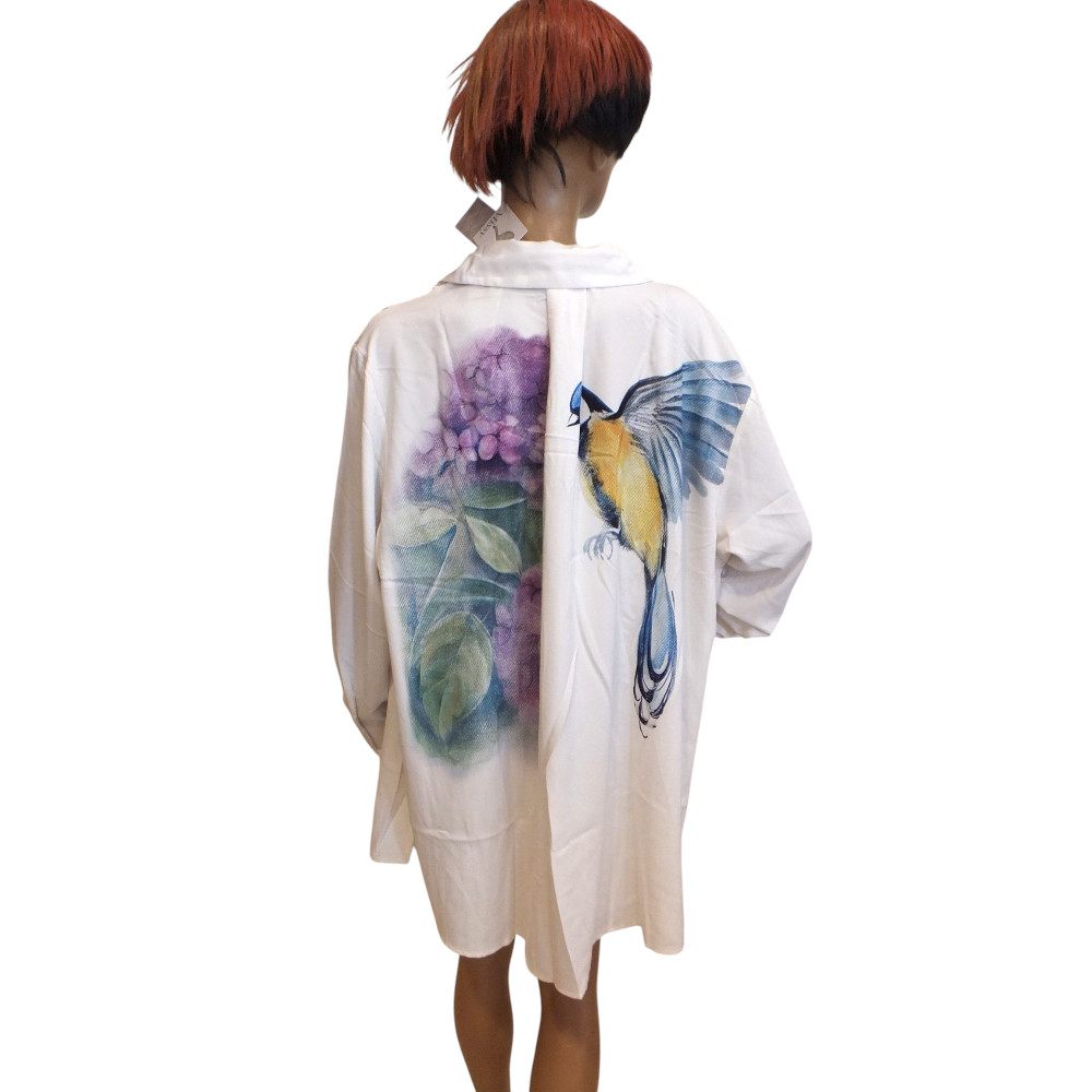 10145MB6 Missy Bluse Eisvogel weiß Gr 38-46 10145MB6 Missy Bluse Eisvogel weiß Gr 38-46