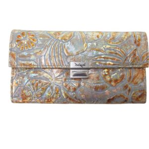 10141DG6 große déqua G9 Unikat Geldbörse Blume gold 10141DG6 große déqua G9 Unikat Geldbörse Blume gold