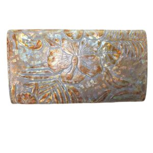 10141DG6 große déqua G9 Unikat Geldbörse Blume gold 10141DG6 große déqua G9 Unikat Geldbörse Blume gold