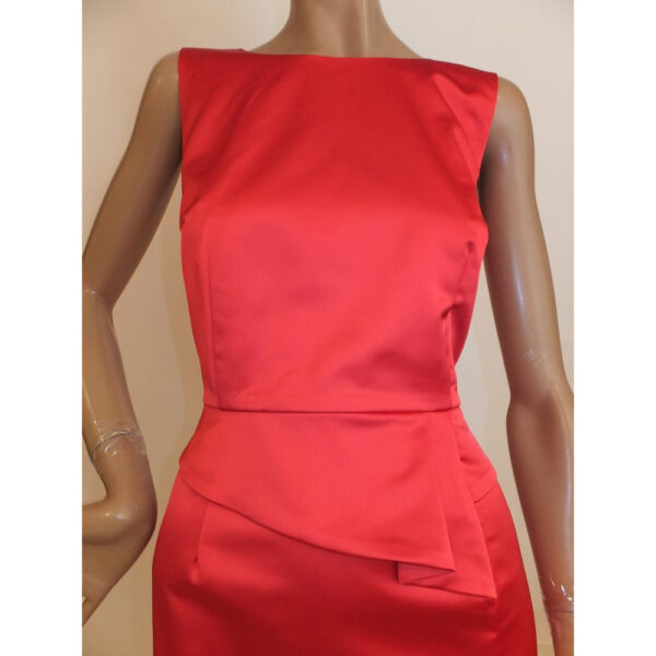 8895SK2 Swing Kleid rot Gr 38 u 42