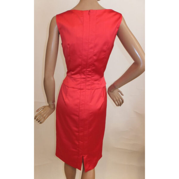 8895SK2 Swing Kleid rot Gr 38 u 42