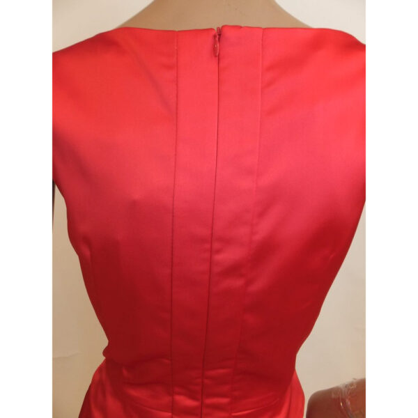 8895SK2 Swing Kleid rot Gr 38 u 42