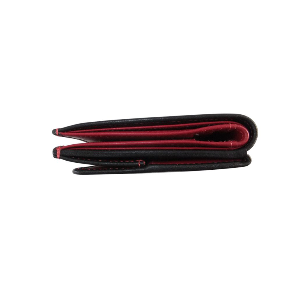 10158OG6 Manage Wienerschachtel Geldbörse schwarz-rot 10158OG6 Manage Wienerschachtel Geldbörse schwarz-rot