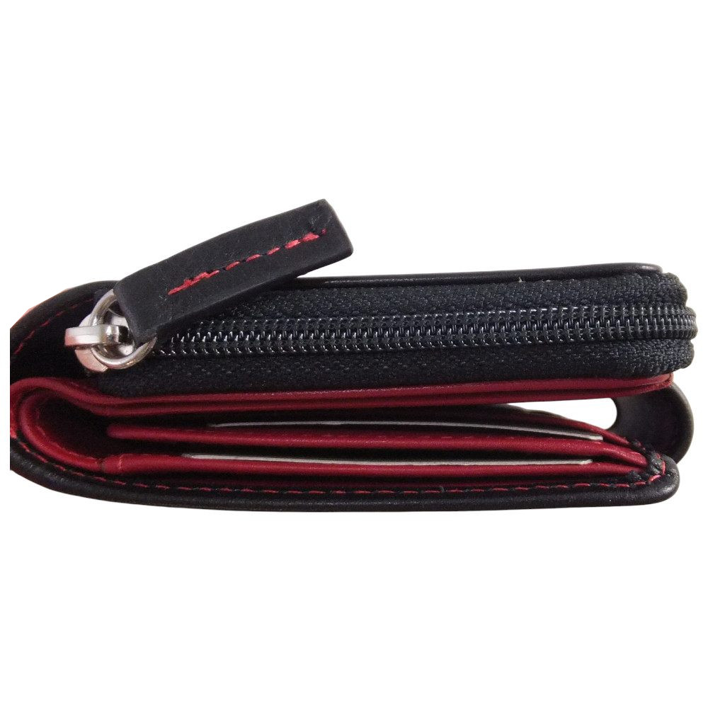 10159OG6 Manage Geldbörse schwarz-rot 10159OG6 Manage Geldbörse schwarz-rot