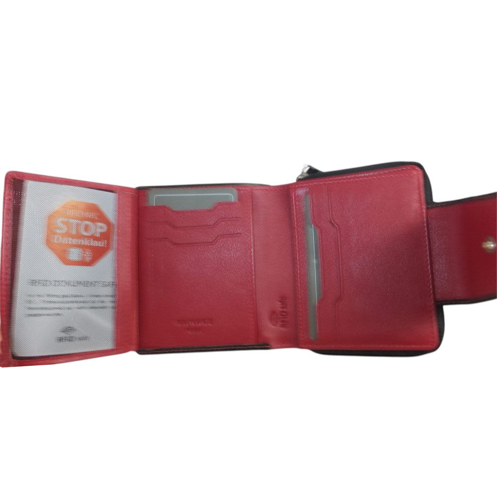 10159OG6 Manage Geldbörse schwarz-rot 10159OG6 Manage Geldbörse schwarz-rot