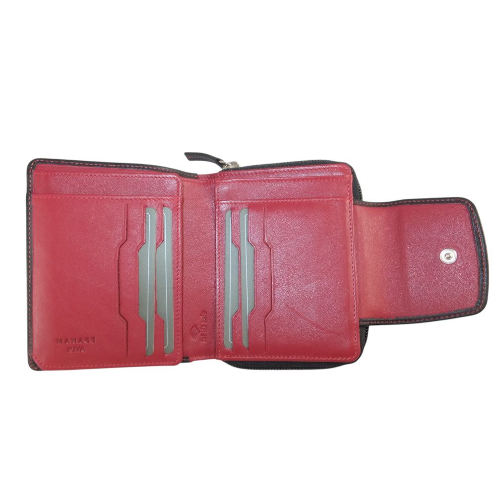 10160OG6 Manage Geldbörse schwarz-rot 10160OG6 Manage Geldbörse schwarz-rot