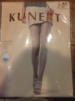 08 Kunert Strumpfhose hautfarben mit Blütenmuster Gr 40-42 08 Kunert Strumpfhose hautfarben mit Blütenmuster Gr 40-42