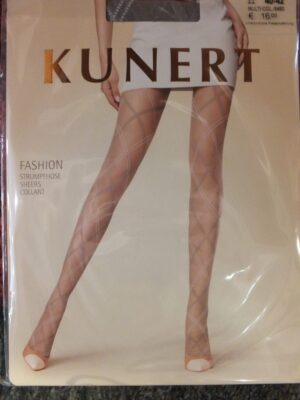 10 Kunert Strumpfhose hautfarben Muster Gr 40-42 10 Kunert Strumpfhose hautfarben Muster Gr 40-42