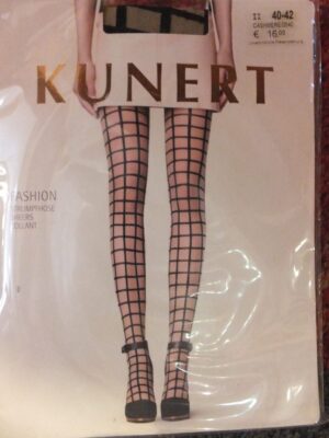 11 Kunert Strumpfhose hautfarben Karo Gr 40-42 11 Kunert Strumpfhose hautfarben Karo Gr 40-42