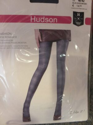 12 Kunert-Hudson Strumpfhose blau gemustert Gr 40-42 12 Kunert-Hudson Strumpfhose blau gemustert Gr 40-42