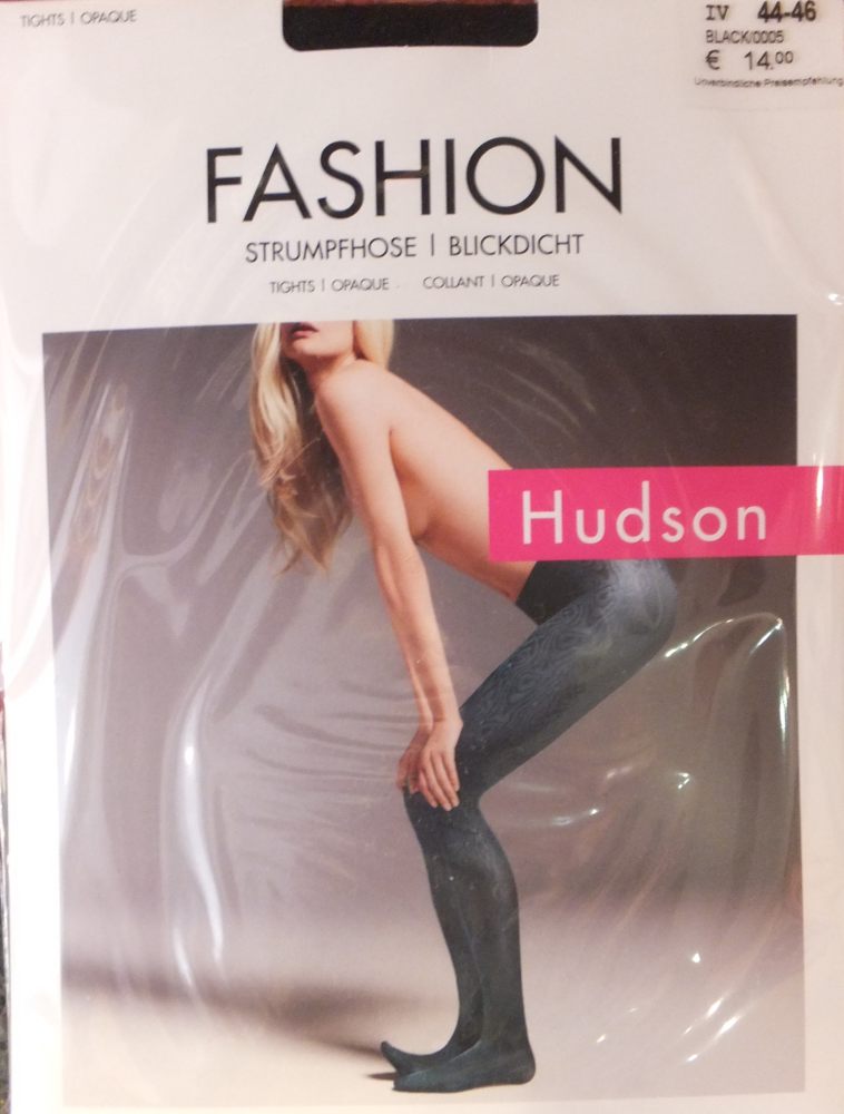 19 Kunert-Hudson Strumpfhose schwarz gemustert Gr 44-46 19 Kunert-Hudson Strumpfhose schwarz gemustert Gr 44-46