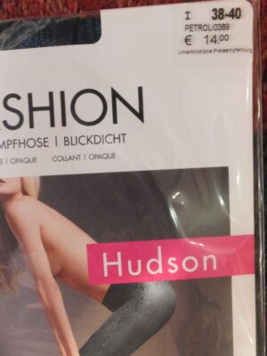 22 Kunert-Hudson Strumpfhose petrol gemustert Gr 38-40 22 Kunert-Hudson Strumpfhose petrol gemustert Gr 38-40