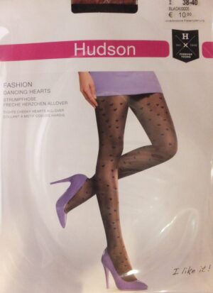 25 Kunert-Hudson Strumpfhose schwarz Herzchen Gr 38-40 25 Kunert-Hudson Strumpfhose schwarz Herzchen Gr 38-40