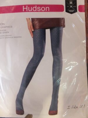 26 Kunert-Hudson Strumpfhose blau gemustert Gr 42.44 26 Kunert-Hudson Strumpfhose blau gemustert Gr 42.44
