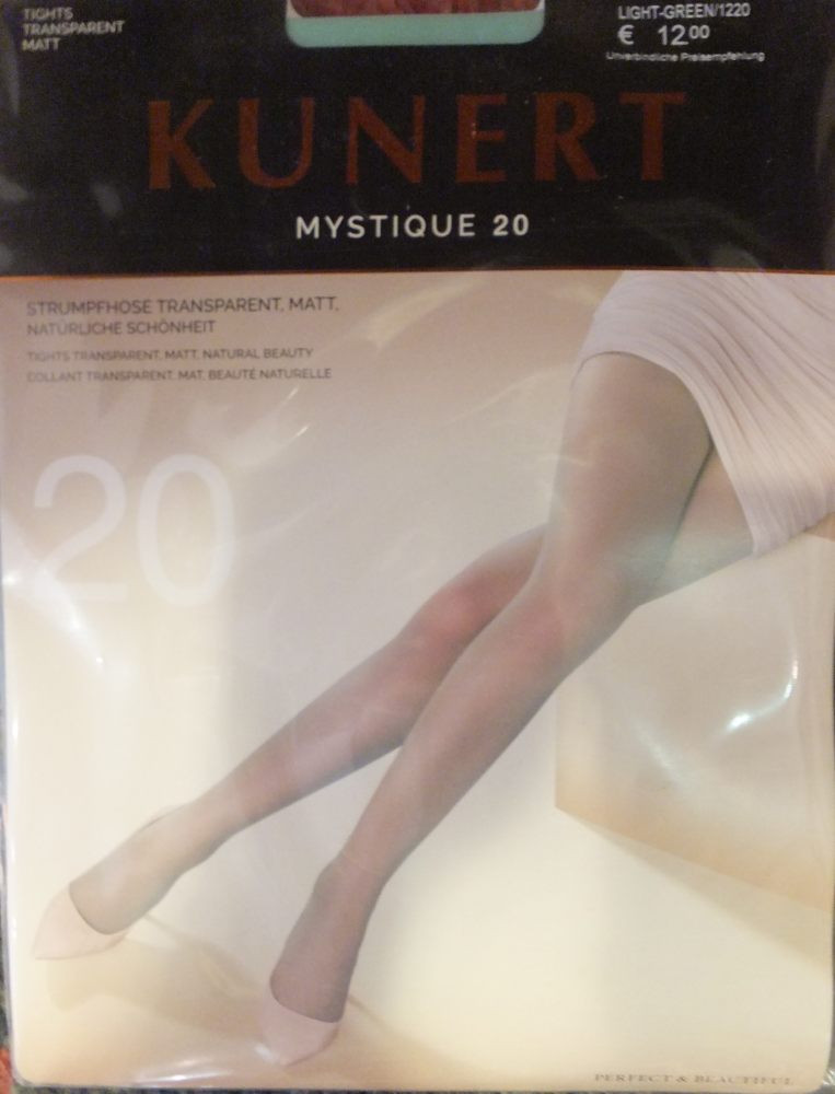 28 Kunert Strumpfhose pastellgrün Gr 40-42 28 Kunert Strumpfhose pastellgrün Gr 40-42