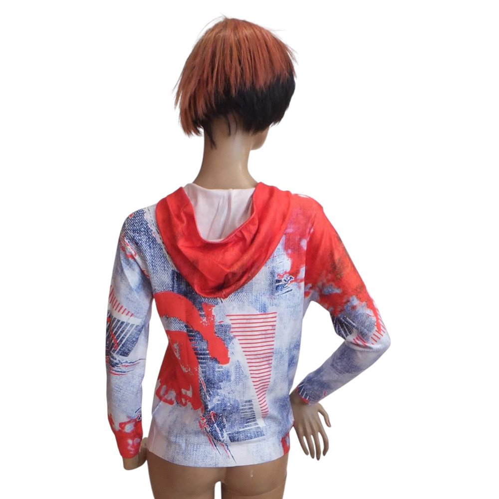 10164MP5 Pulli Missy blau-rot Gr 36, 38 und 40 10164MP5 Pulli Missy blau-rot Gr 36, 38 und 40