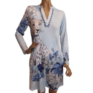 10167MK6 Missy Kleid hellblau Gr. 36, 38, 40 u 42 10167MK6 Missy Kleid hellblau Gr. 36, 38, 40 u 42