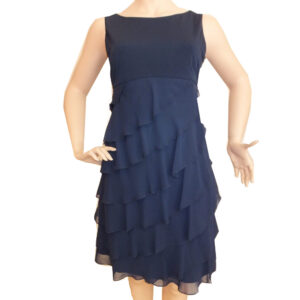 8926SK2 Swing Kleid dunkelblau Gr 38 u 40