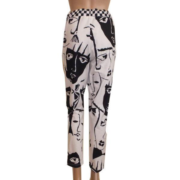 8932MH2 Missy Hose schwarz-weiß Gr. 38 u 42