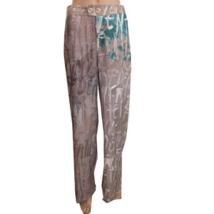 8957MH2 Missy Hose beige-petrol Gr 38 u 42