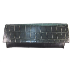 6785DT6 déqua Unikat Leder Clutch