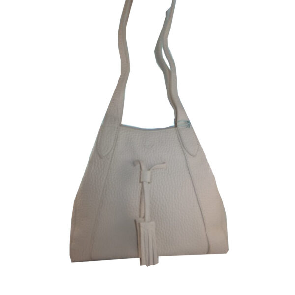 9018VT2 Voi Schultertasche in Shell-creme