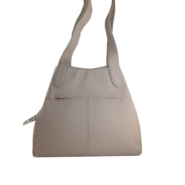 9018VT2 Voi Schultertasche in Shell-creme