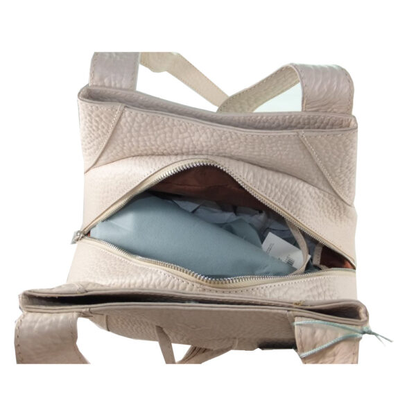 9018VT2 Voi Schultertasche in Shell-creme