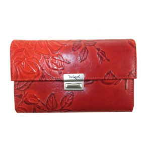 9027DG3A déqua G8 Unikat Geldbörse Rose rot