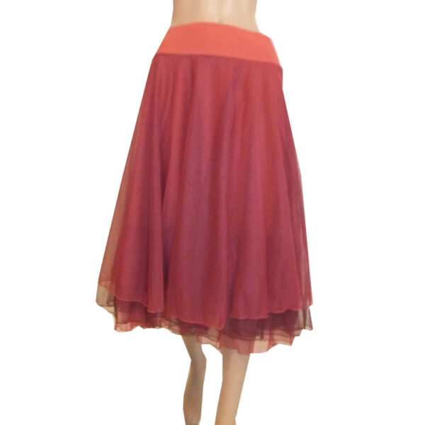 9088LR3 Petticoat Lalamour dunkelrorange Gr 36,40, 42