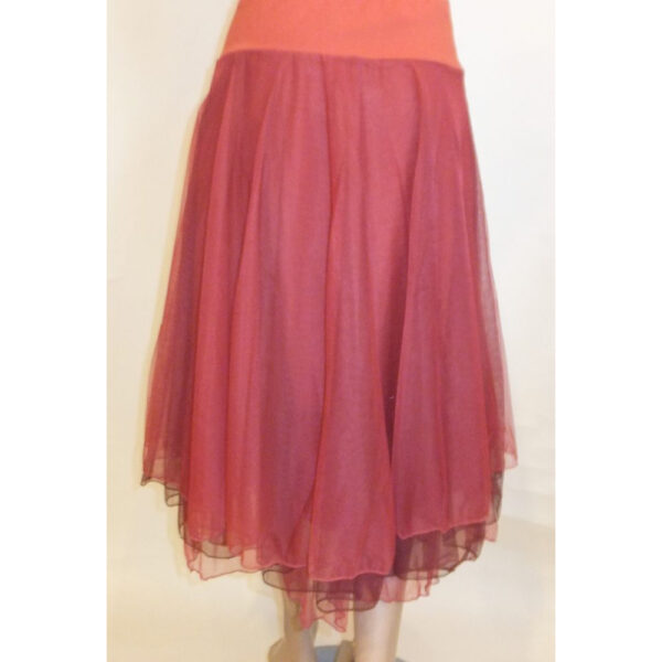 9088LR3 Petticoat Lalamour dunkelrorange Gr 36,40, 42