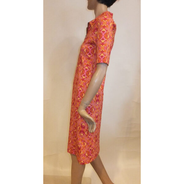 9046LK3 Lalamour Kleid orange Gr 36 u 40