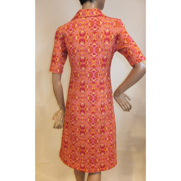 9046LK3 Lalamour Kleid orange Gr 36 u 40