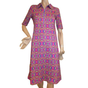 9047LK3 Lalamour Kleid violett Gr 38