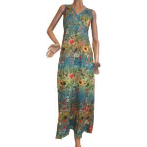9072LK3 Lalamour Kleid Blumenwiese Gr 36