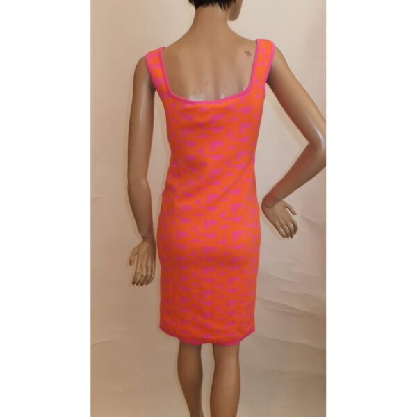 9127MK3 Missy Kleid pink-orange Gr  38 u 40