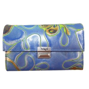 9252DG3A déqua G8 Unikat Blume metallic-blau