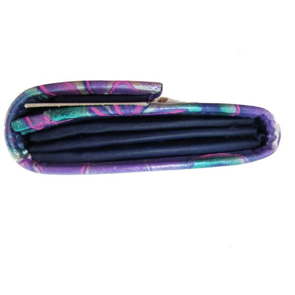 9252DG3C déqua G8 Unikat Blume metallic-violett-blau