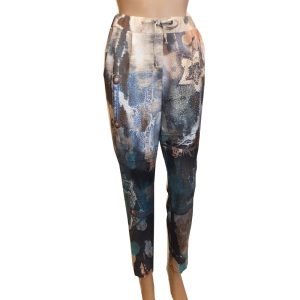 9267MH3 Missy Hose blau-braun-beige Gr 36, 38 u 42