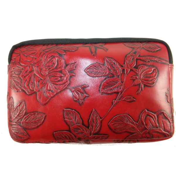 9297DU3 déqua Unikat Clutch-Utensilio Rose rot