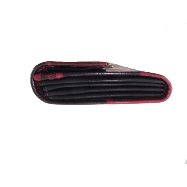 9303DG3C große déqua G9 Unikat Geldbörse rot-schwarz