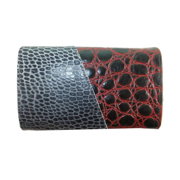 9310DG3B déqua Geldbörse G8/2 Unikat schwarz-rot