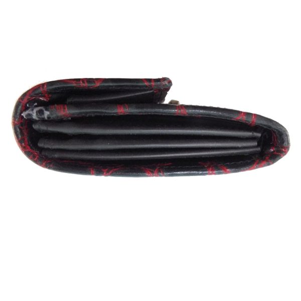 9310DG3B déqua Geldbörse G8/2 Unikat schwarz-rot