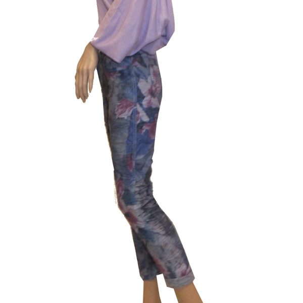 9362OH3 Wendejeanshose hellblau-rose Gr 36, 38, 42 u 44