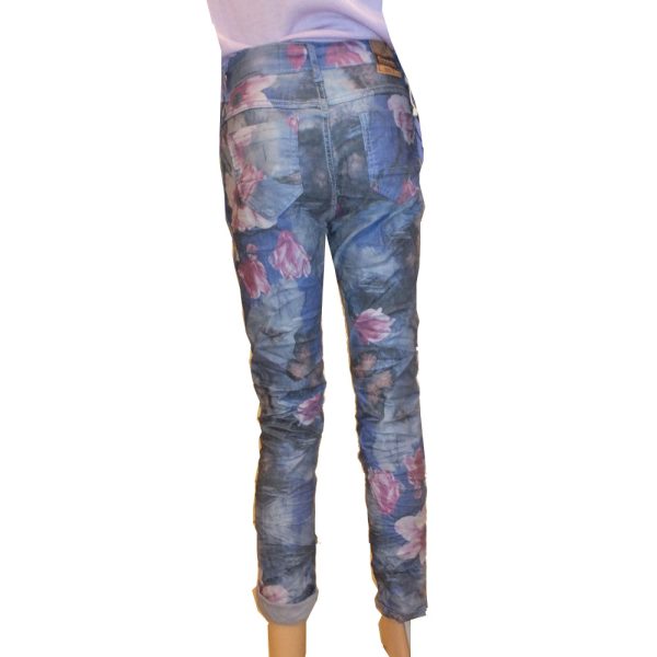 9362OH3 Wendejeanshose hellblau-rose Gr 36, 38, 42 u 44