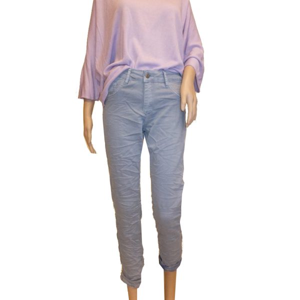 9362OH3 Wendejeanshose hellblau-rose Gr 36, 38, 42 u 44